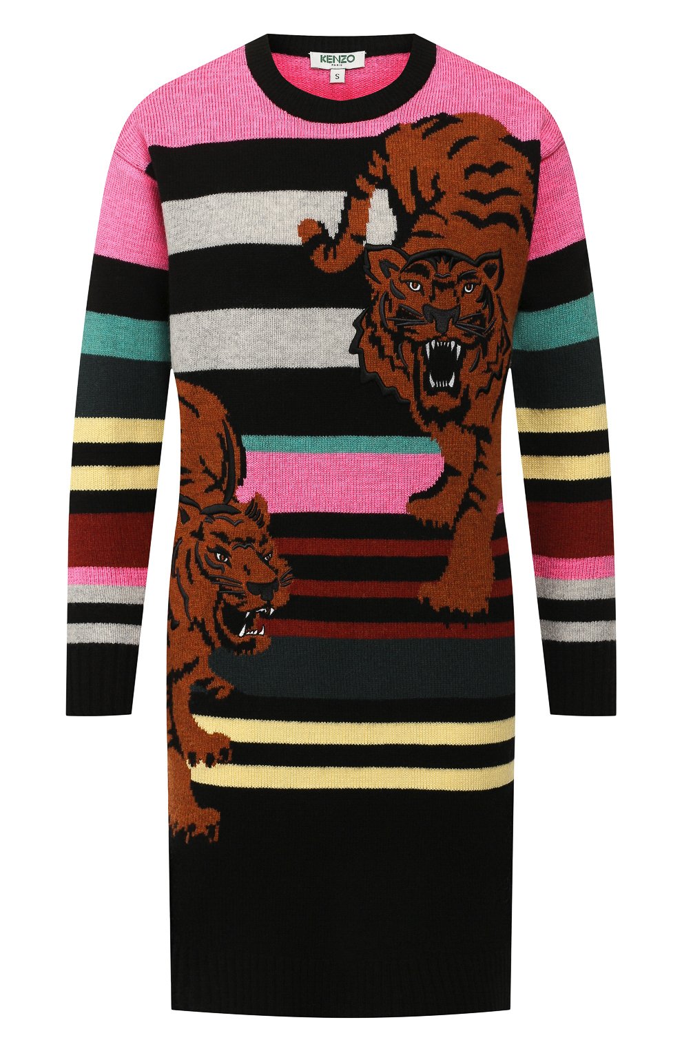 Платье из смеси шерсти и хлопка KENZO, арт. F962R04013XK, фото 1