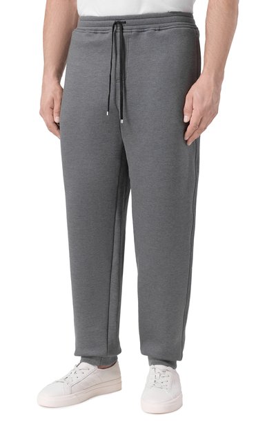 Джоггеры из хлопка и шелка ZILLI, арт. JSP304M013989005U/62, фото 3