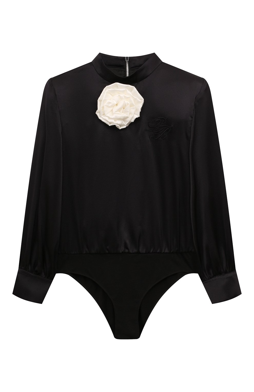 Шелковое боди BALMAIN, арт. BVAA0A, фото 1