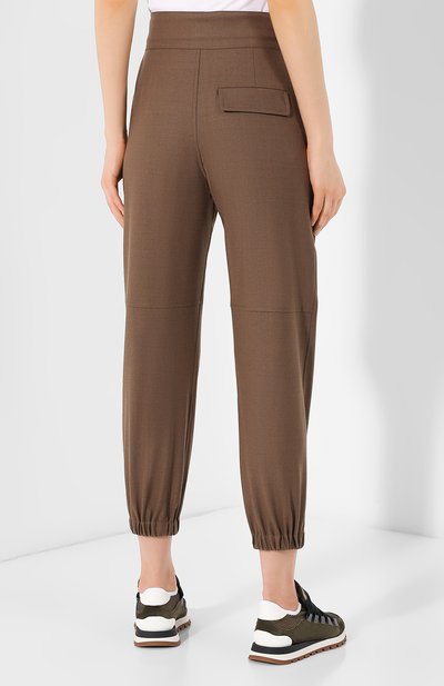 Шерстяные джоггеры BRUNELLO CUCINELLI, арт. MA148P7073, фото 4