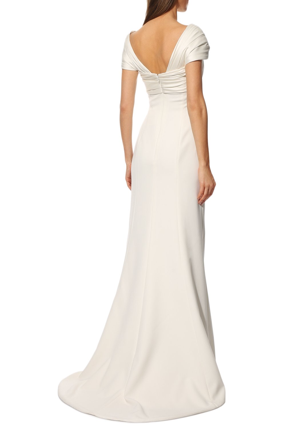 Атласное платье VIKTOR & ROLF MARIAGE молочного цвета по цене 635500 руб., арт. VRM287, фото 7 Атласное платье VIKTOR & ROLF MARIAGE, арт. VRM287, фото 7