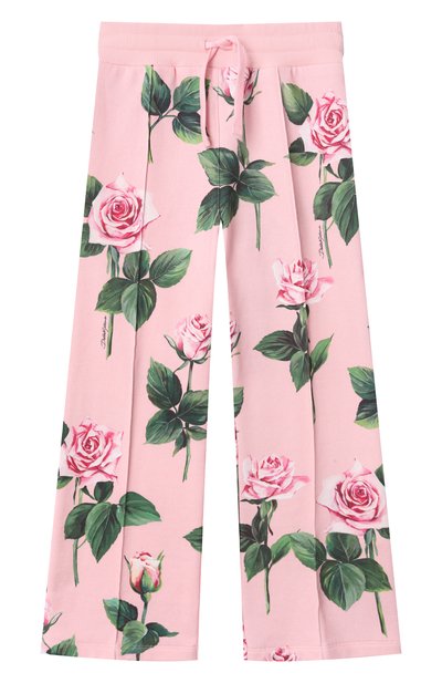 Хлопковые брюки DOLCE & GABBANA, арт. L5JPF7/HS7P0/8-14