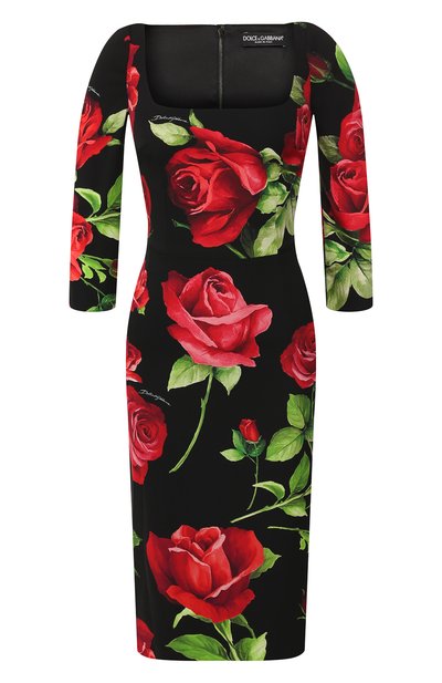 Женское шелковое платье DOLCE & GABBANA, арт. F6F5PT/FSAY1
