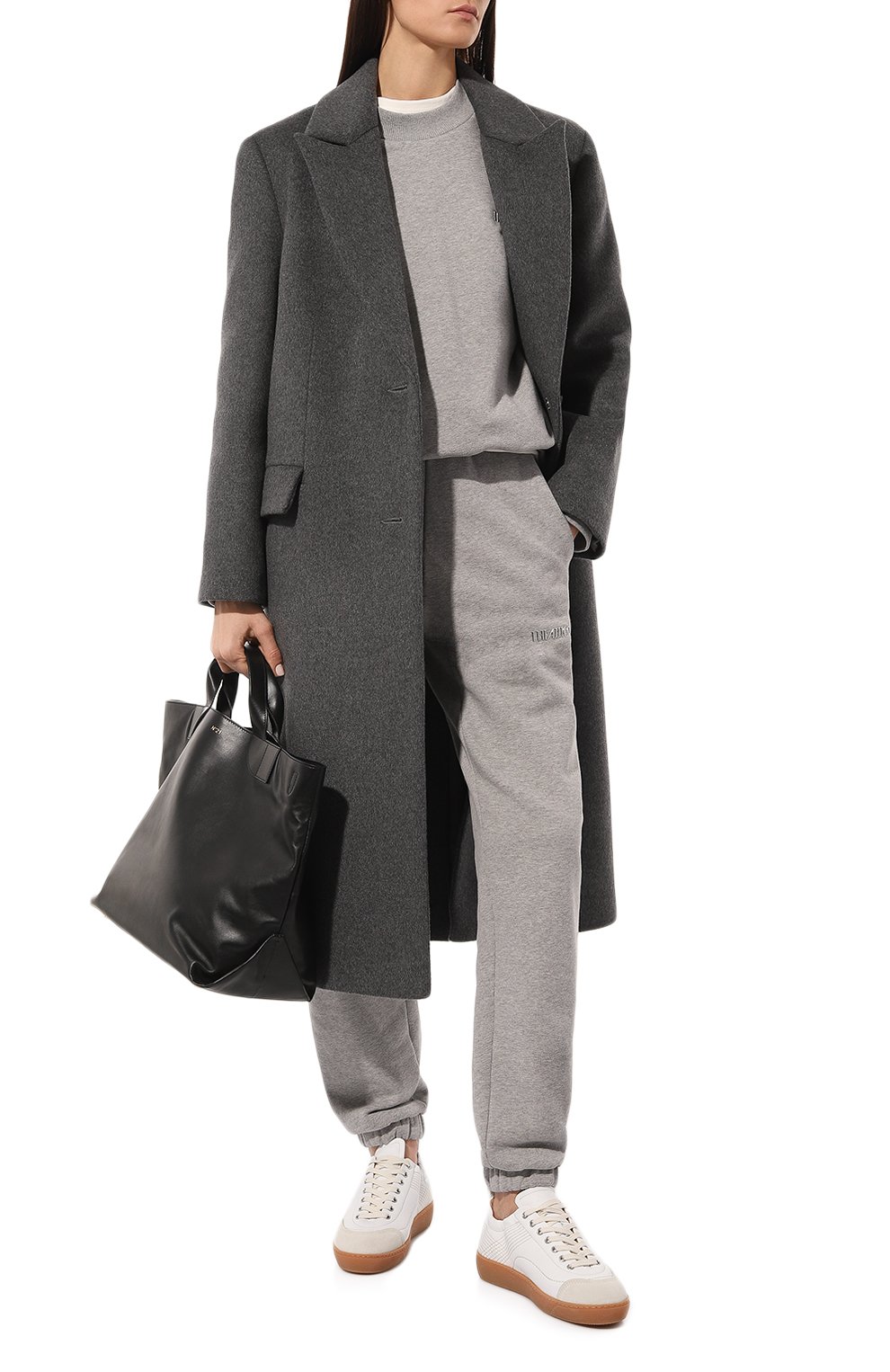 Хлопковые джоггеры THE ATTICO, арт. 241WCP34/JF03, фото 2