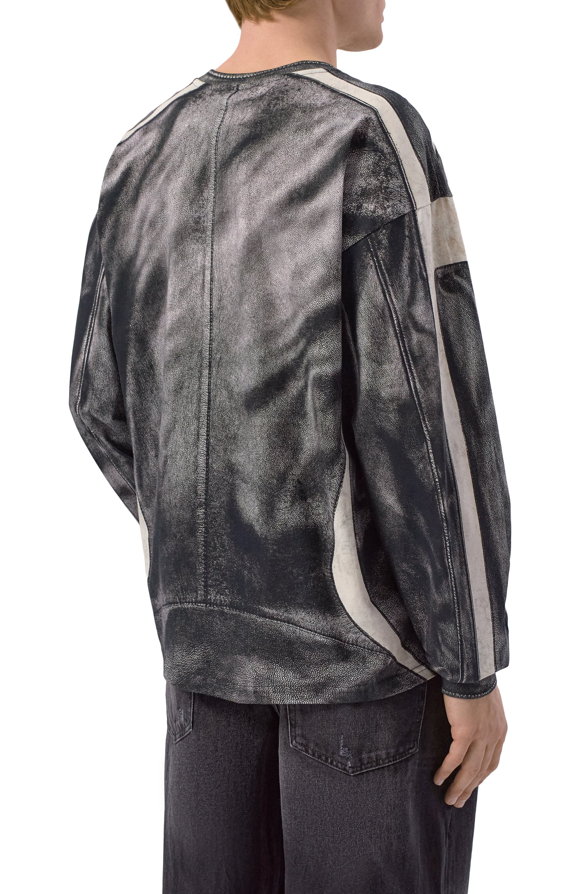 Хлопковый лонгслив DIESEL, арт. A21996/0GSBJ, фото 4