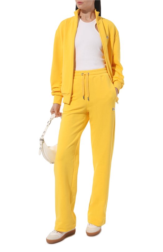Хлопковые брюки Dolce & Gabbana FTCYYT/GDCDR Жёлтый  FTCYYT/GDCDR Фото 2