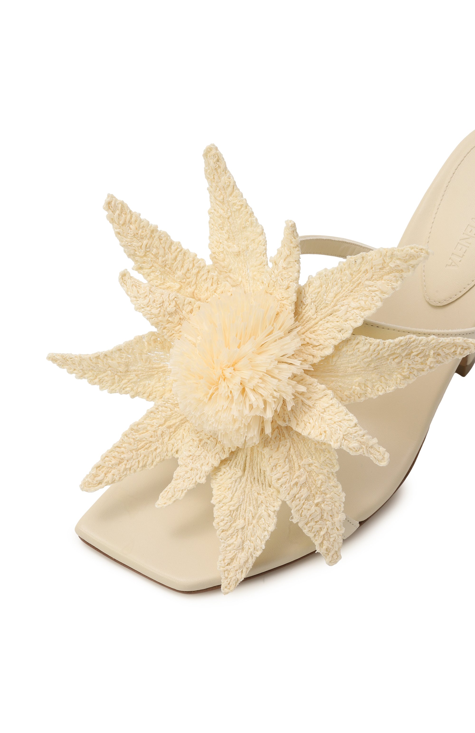 Кожаные мюли adam BOTTEGA VENETA кремового цвета по цене 241000 руб., арт. 816474/V54X0, фото 7 Кожаные мюли adam BOTTEGA VENETA, арт. 816474/V54X0, фото 7