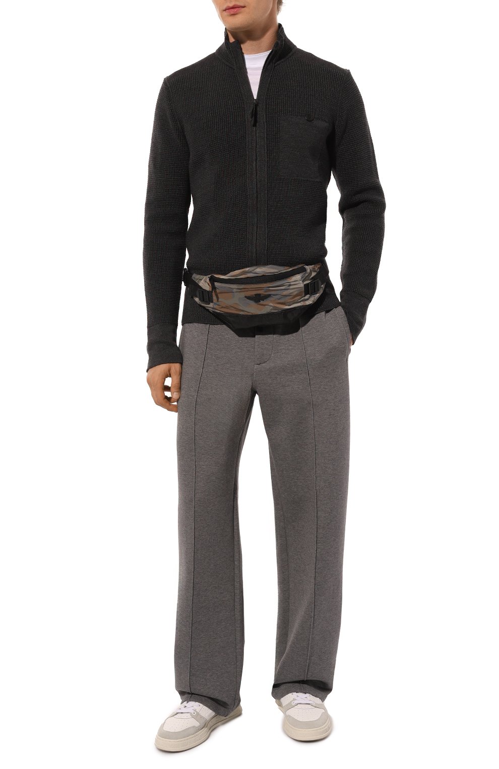 Поясная сумка AERONAUTICA MILITARE темно-бежевого цвета по цене 7710 руб., арт. B01112CT3270, фото 7 Поясная сумка AERONAUTICA MILITARE, арт. B01112CT3270, фото 7