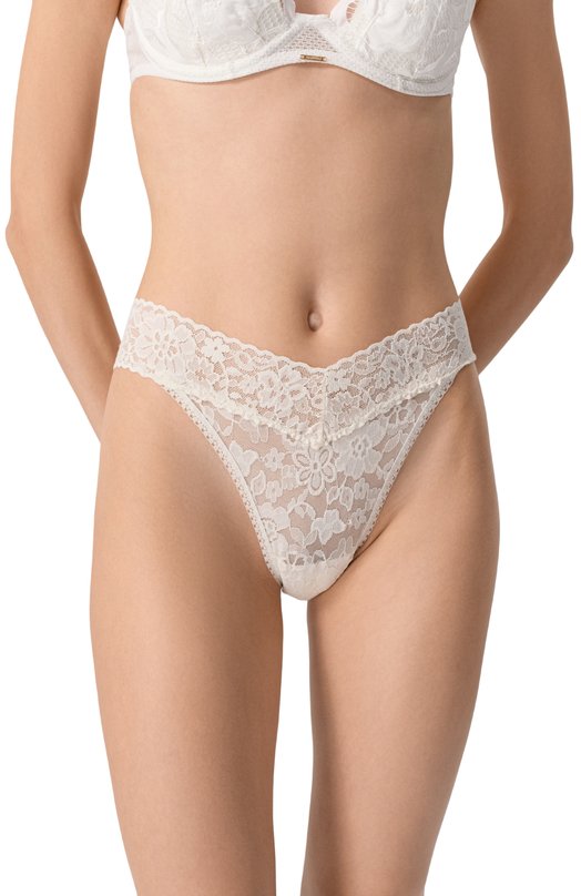 Трусы-стринги Hanky Panky 771101 Кремовый  771101 Фото 2