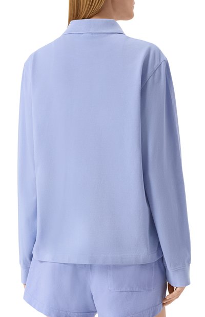 Хлопковое поло SPORTY AND RICH, арт. T0086612244BL59, фото 4