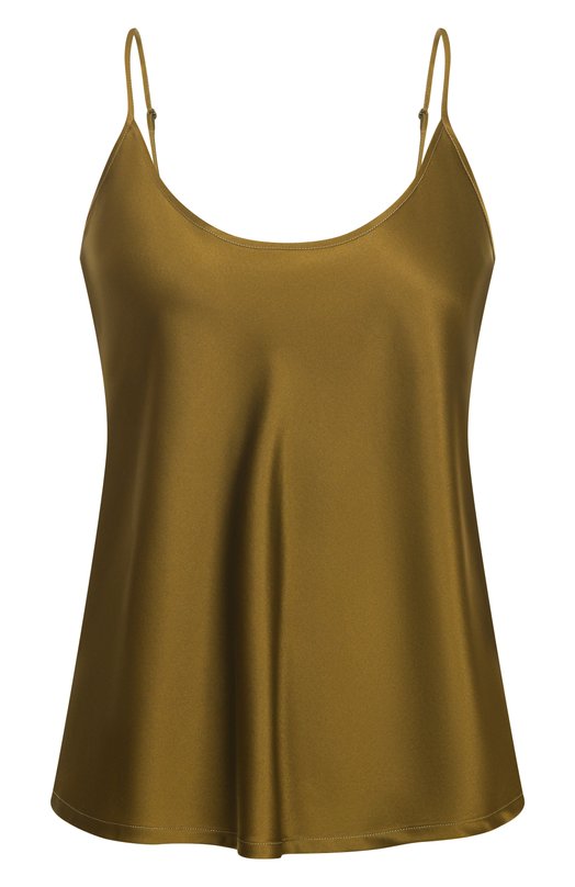 Шелковый топ EDOMO T002003FW2425 Хаки T002003FW2425