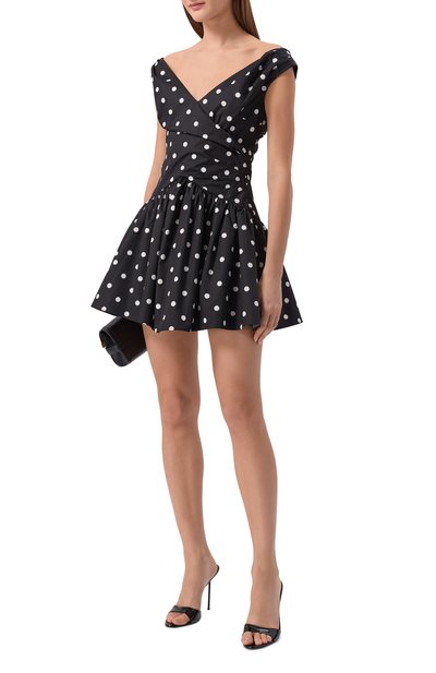 Хлопковое платье SELF-PORTRAIT, арт. RS26209SB, фото 2