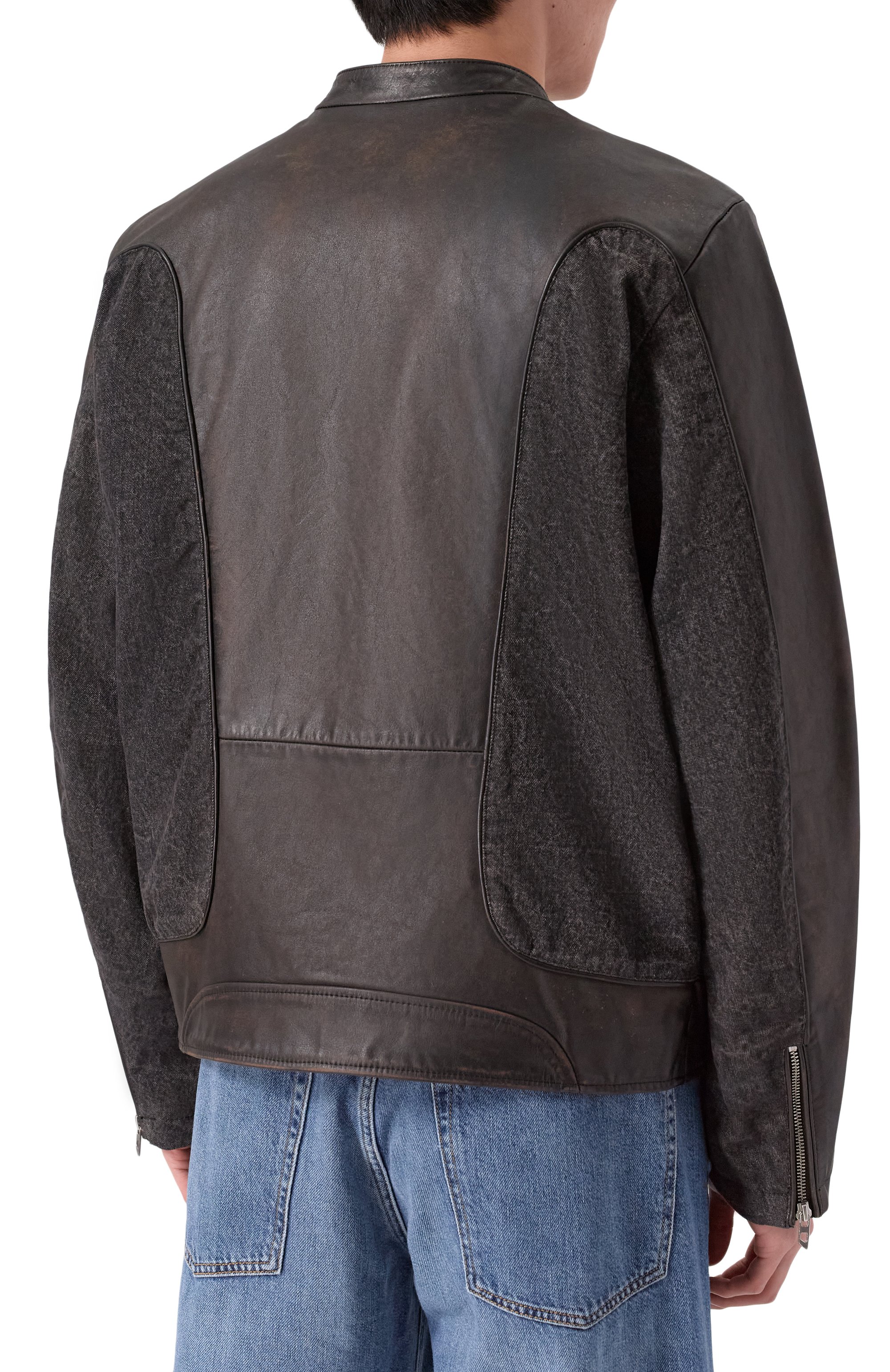 Кожаная куртка DIESEL, арт. A21119/0GSBK, фото 4