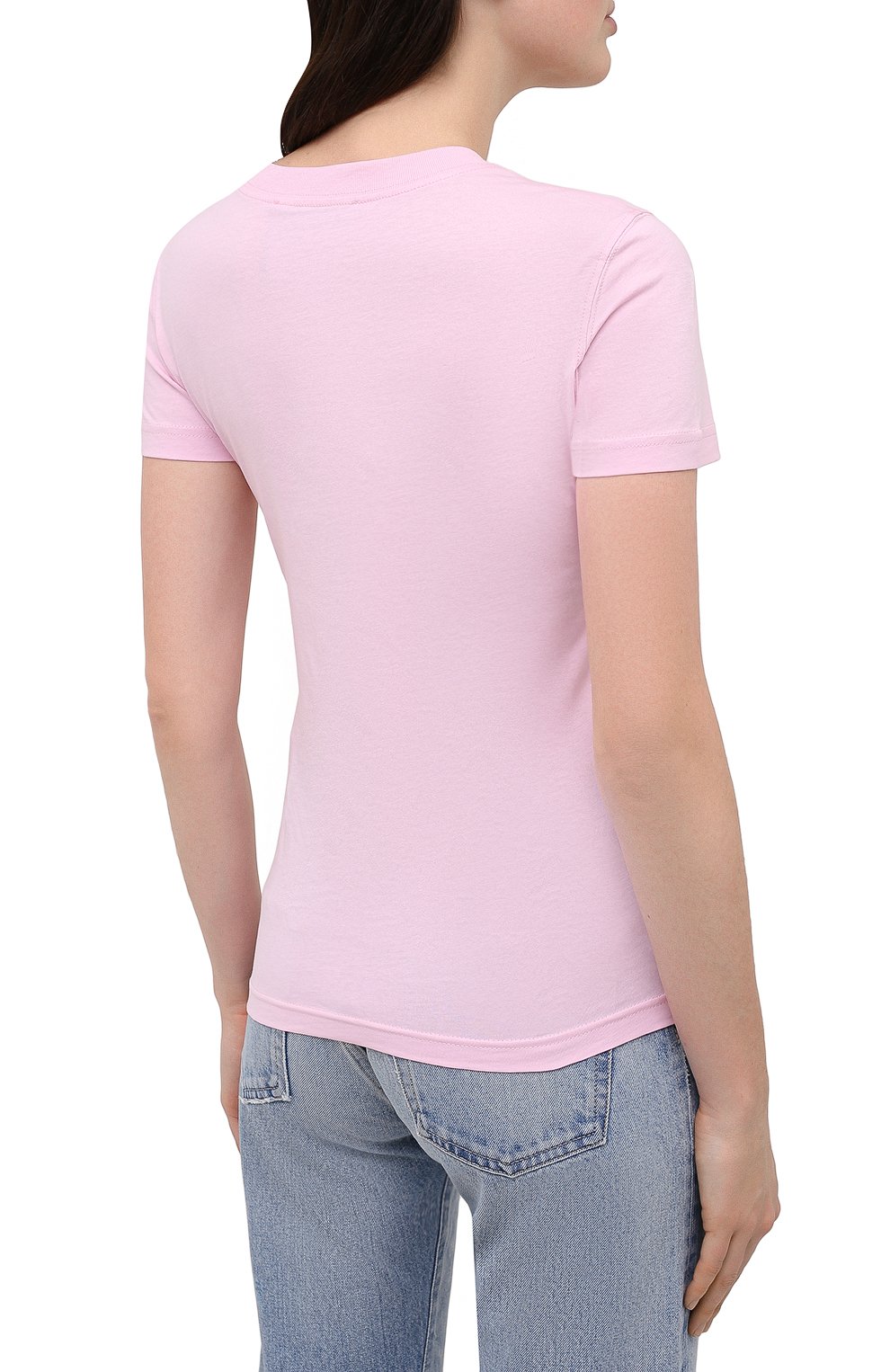 Хлопковая футболка VERSACE JEANS COUTURE, арт. B2HWA7TB-WDP608 L0G0 F0IL/30319, фото 4