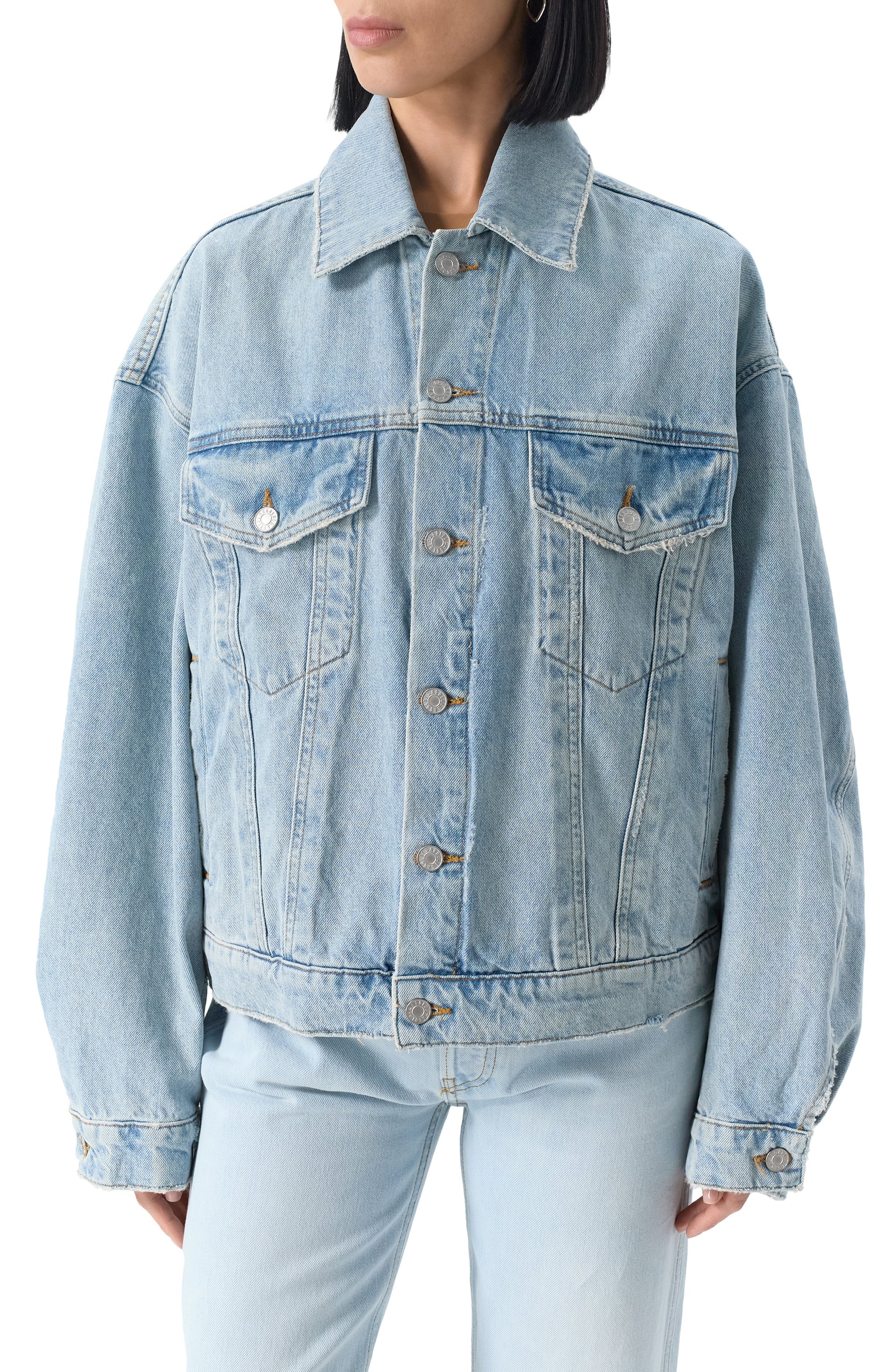 Джинсовая куртка AGOLDE, арт. A50431254, фото 3