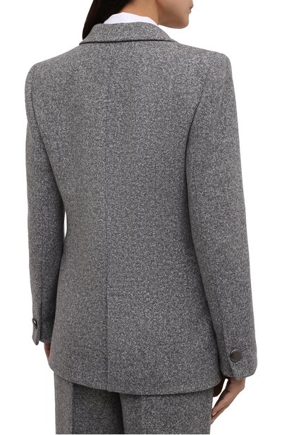 Жакет из шерсти и кашемира GIORGIO ARMANI, арт. 1WHGG0NP/T02QL, фото 4