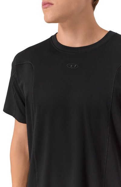 Хлопковая футболка DIESEL, арт. A19524/0AIJU, фото 5