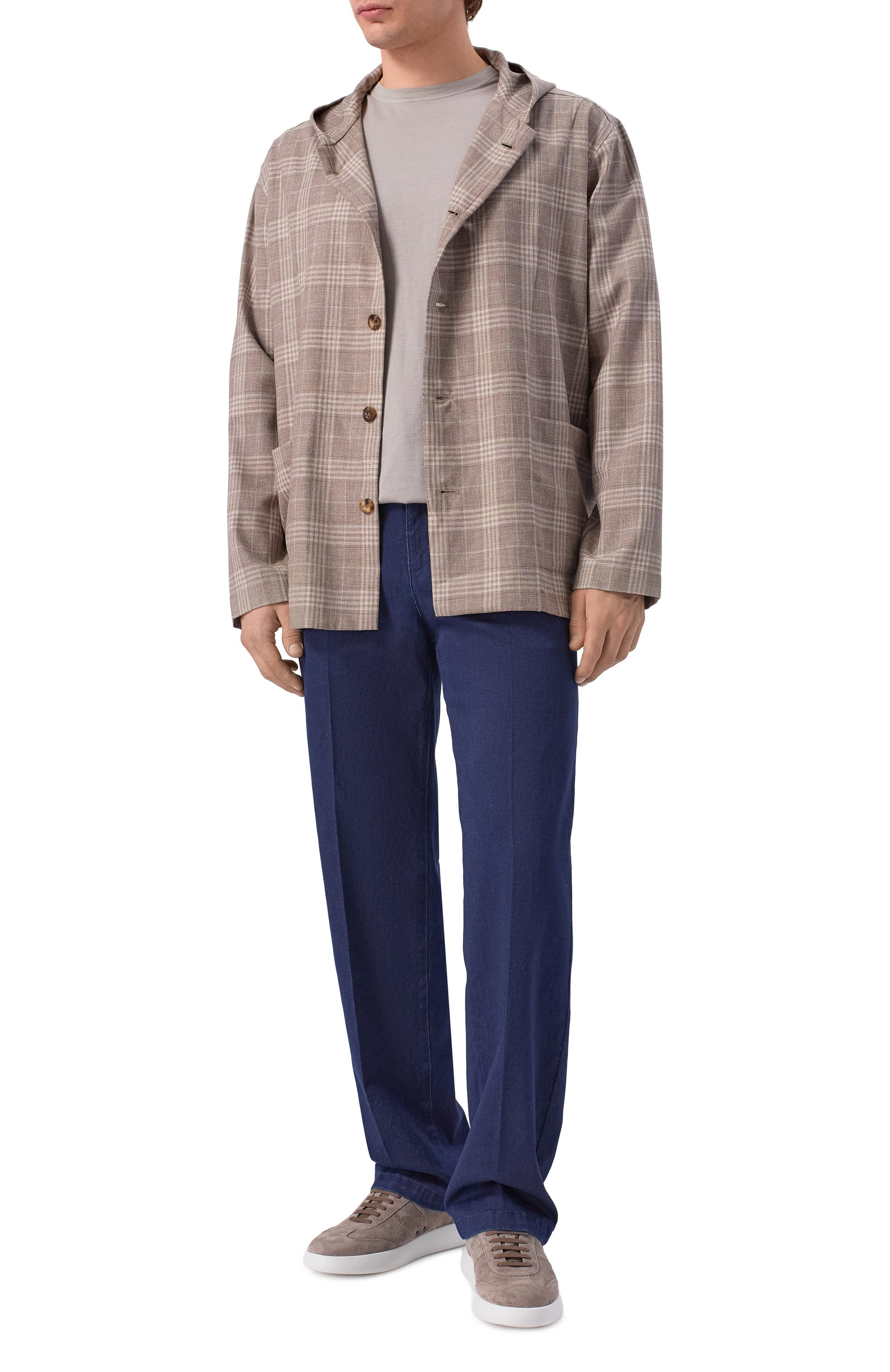 Шерстяная рубашка KITON, арт. UMCLUCAK0624E05, фото 2