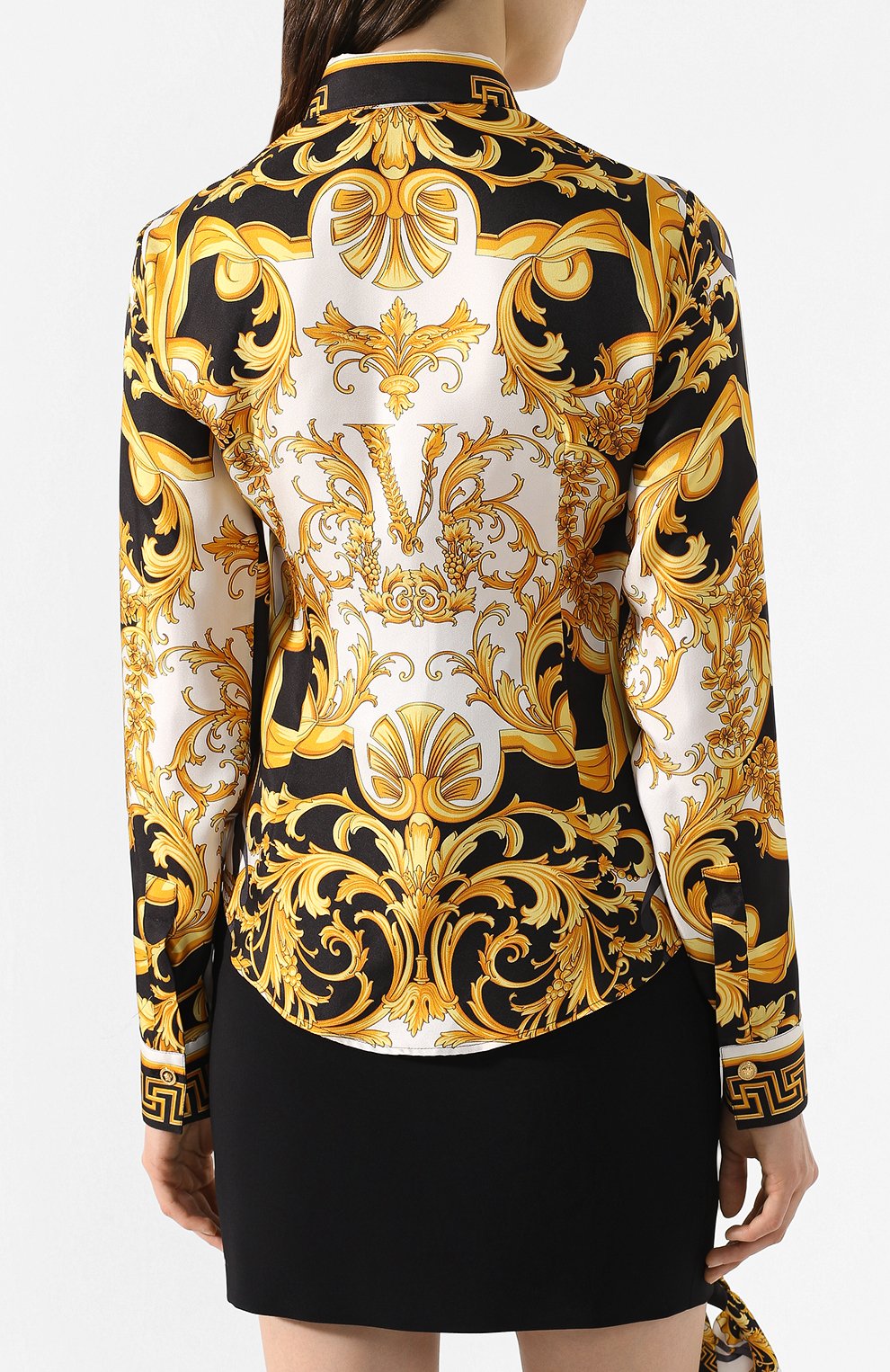 Шелковая рубашка VERSACE, арт. A84722/A233248, фото 4