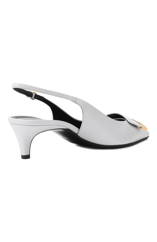 Кожаные туфли sr1 Sergio Rossi B14500/MMVN13 Белый  B14500/MMVN13 Фото 4