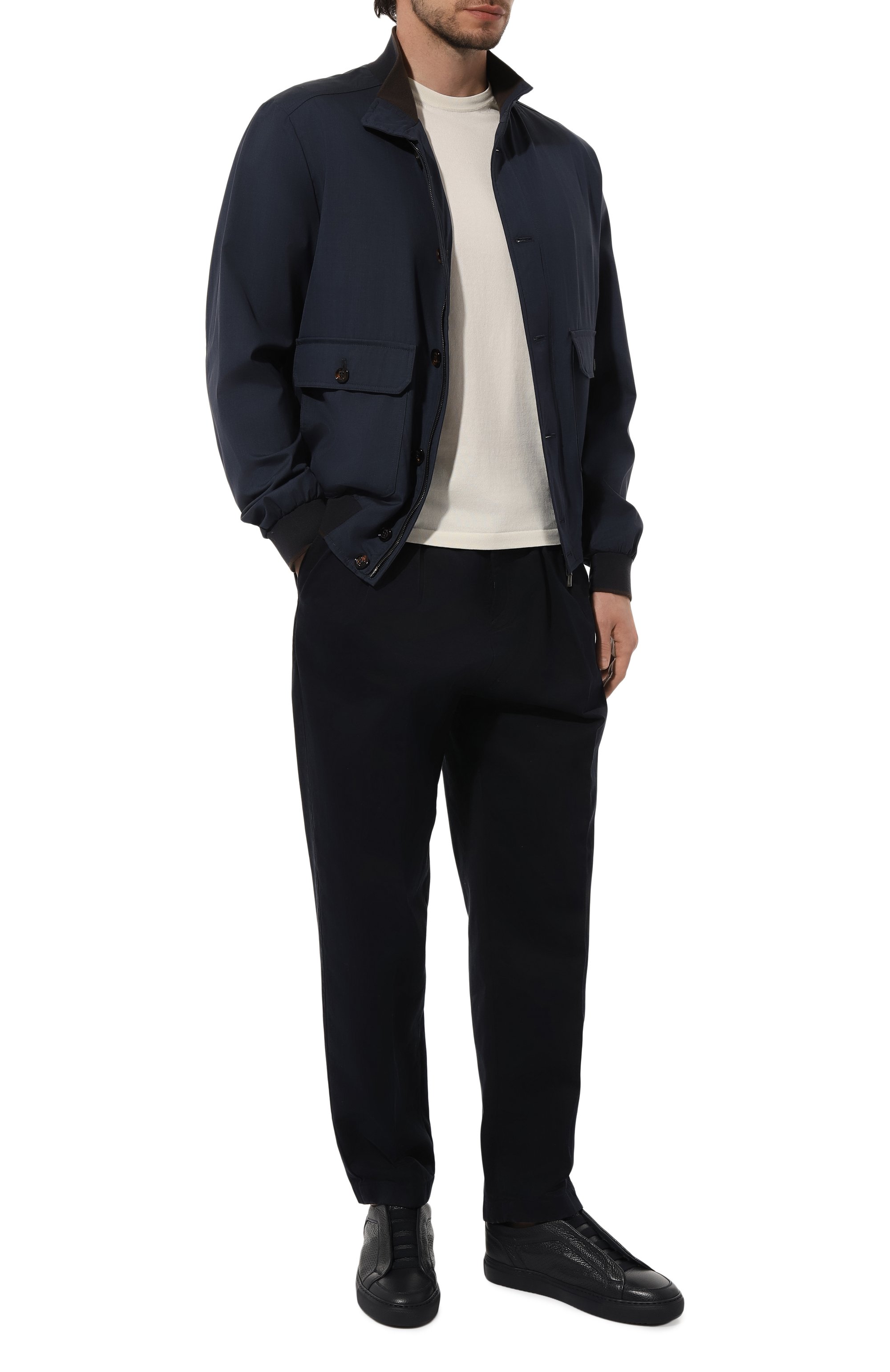 Хлопковые брюки BRUNELLO CUCINELLI, арт. M244DB2288, фото 2