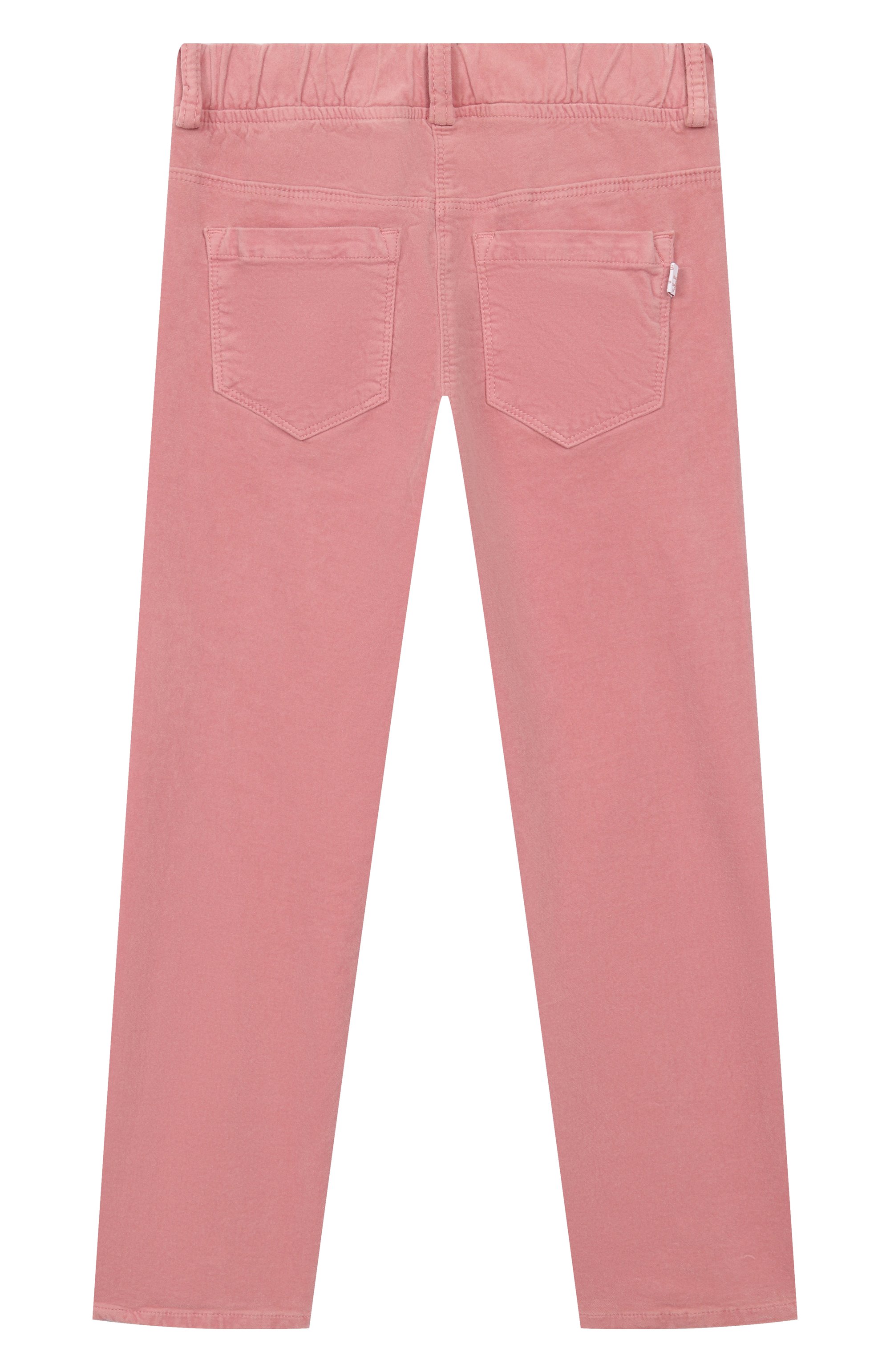 Хлопковые брюки IL GUFO розового цвета по цене 16450 руб., арт. A25GPL0008V6006/5-8, фото 2 Хлопковые брюки IL GUFO, арт. A25GPL0008V6006/5-8, фото 2