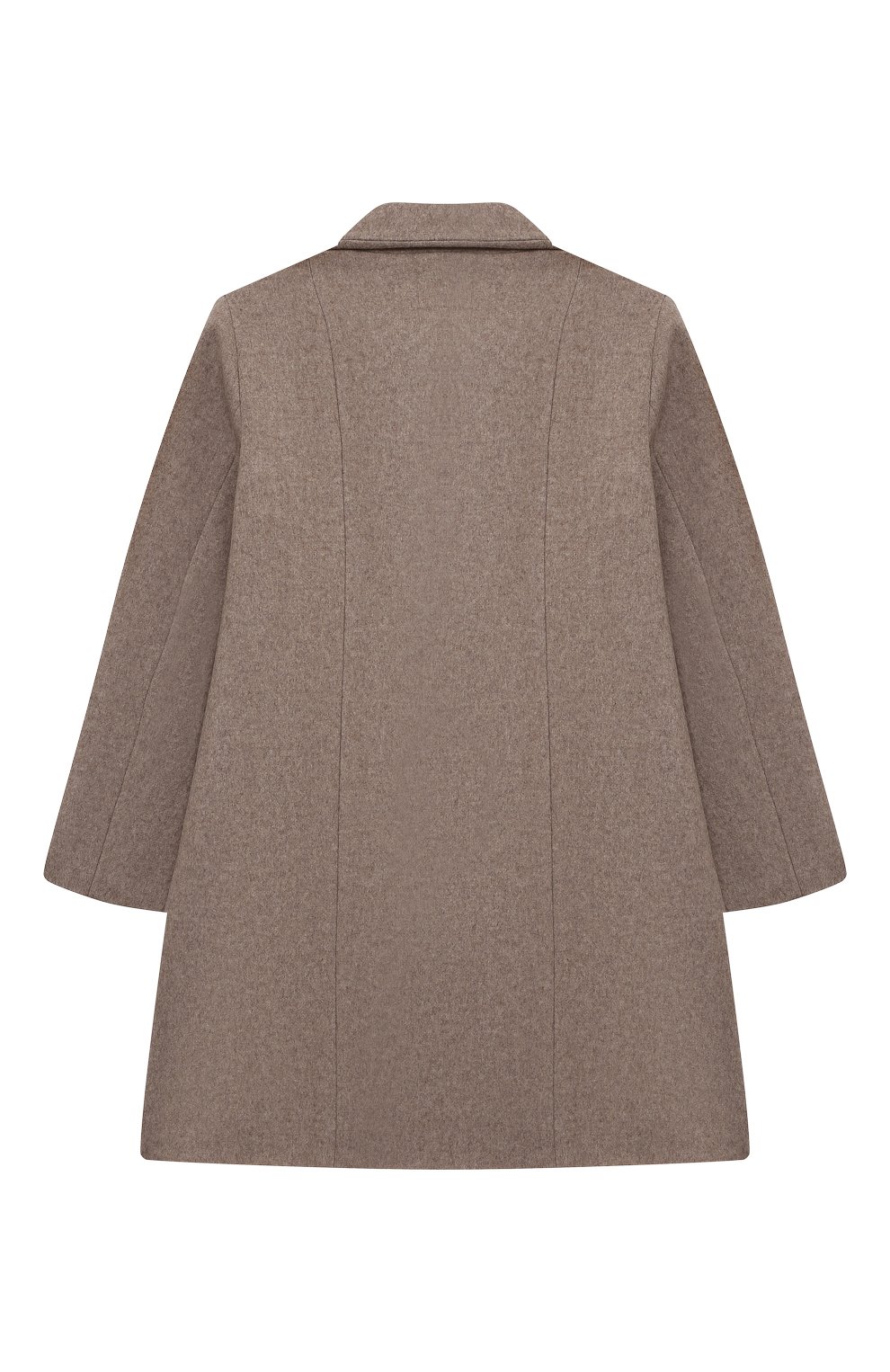 Шерстяное пальто MANZONI24 бежевого цвета по цене 95500 руб., арт. 23MB1238-DB4F, фото 2 Шерстяное пальто MANZONI24, арт. 23MB1238-DB4F, фото 2