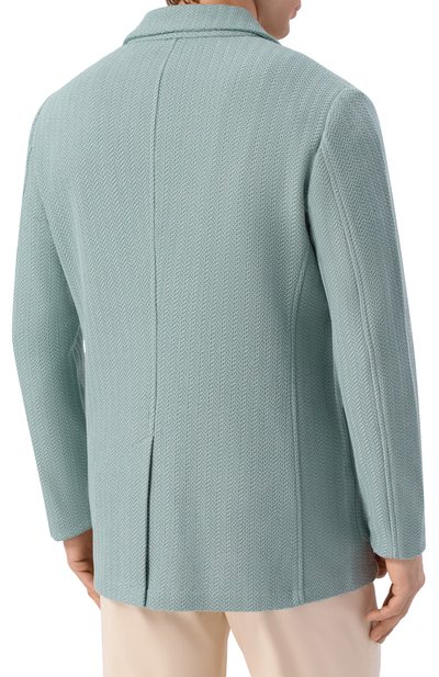 Пиджак из шелка и хлопка STEFANO RICCI, арт. K616442J02/F26111_003, фото 4