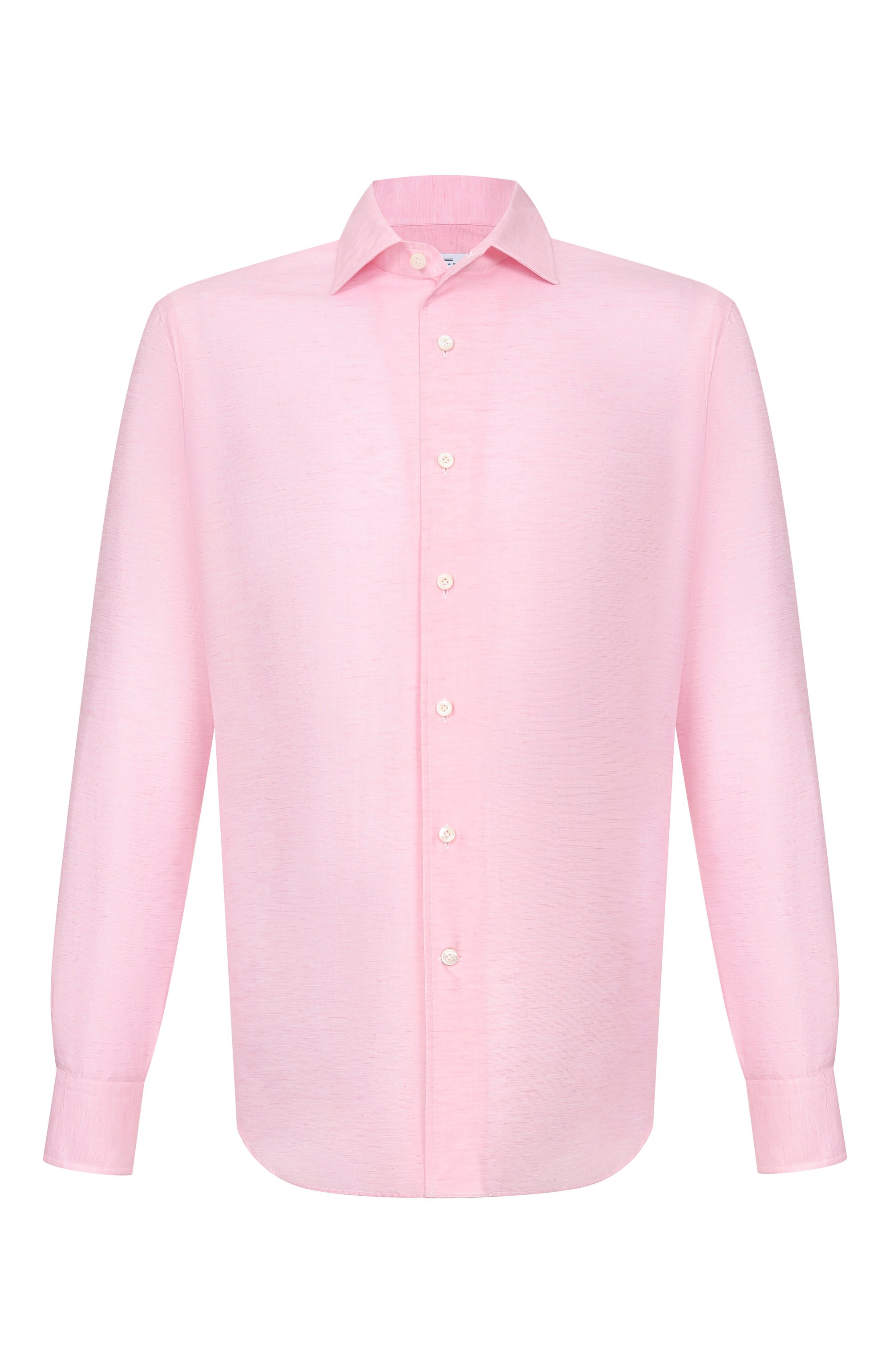 Рубашка из хлопка и льна ALESSANDRO GHERARDI, арт. D0UBLE/7670, фото 1