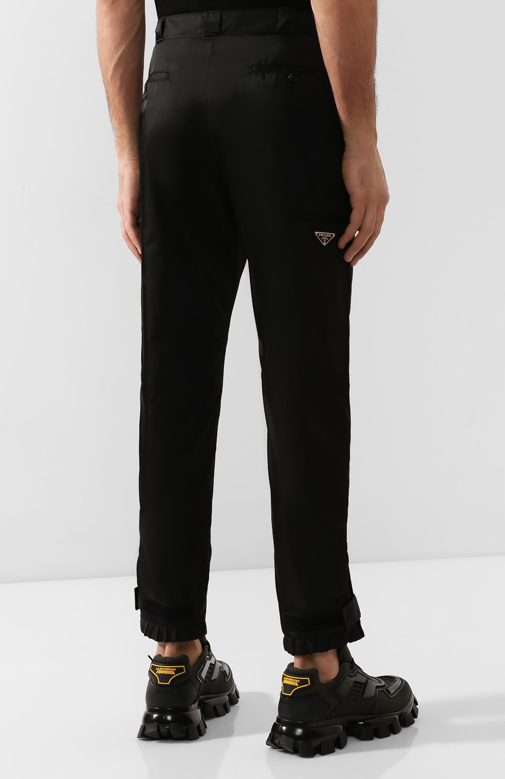 Брюки PRADA, арт. SPG41-I18-F0002, фото 4
