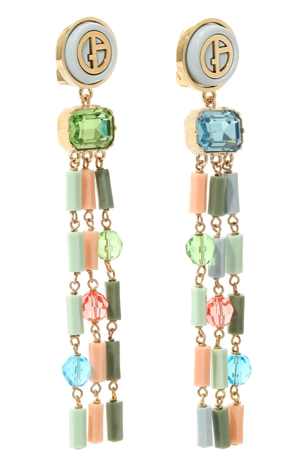 Клипсы GIORGIO ARMANI, арт. 61V602 4R460, фото 3