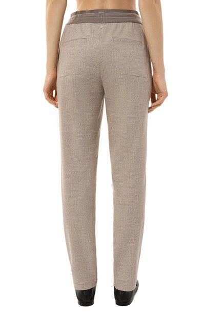 Шерстяные брюки LORENA ANTONIAZZI, арт. PA80AA/4010, фото 4