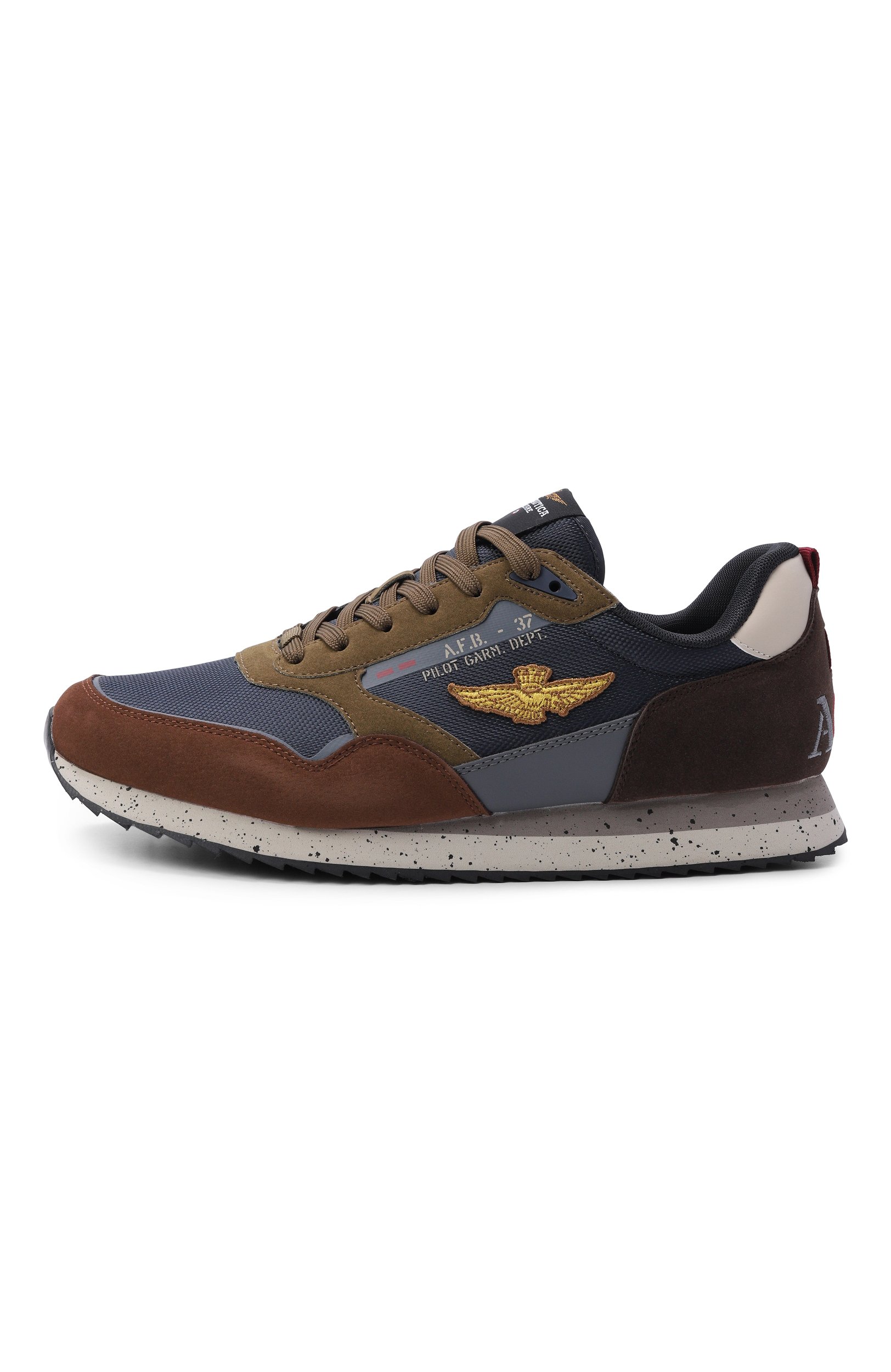 Комбинированные кроссовки AERONAUTICA MILITARE, арт. 262SC0288U/CT03545, фото 3