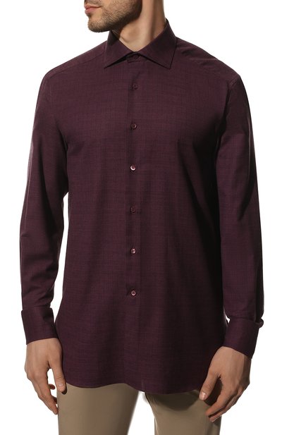 Хлопковая рубашка STEFANO RICCI, арт. MC000540/R2459, фото 3