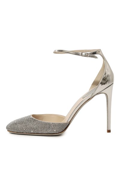 Комбинированные туфли RENE CAOVILLA, арт. C11446-100/4000, фото 4