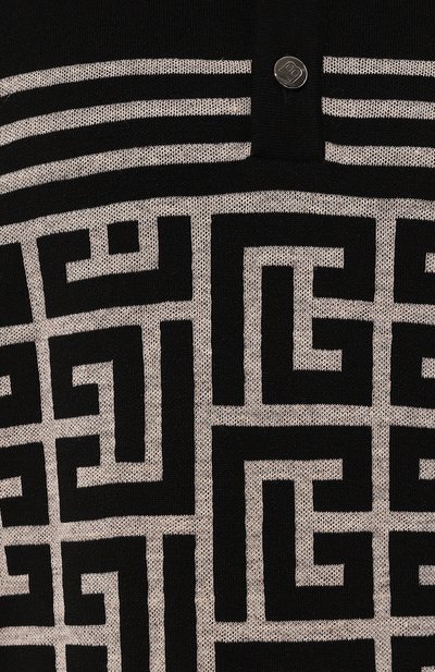 Поло из шерсти и льна BALMAIN, арт. AH1GB045KD54, фото 5