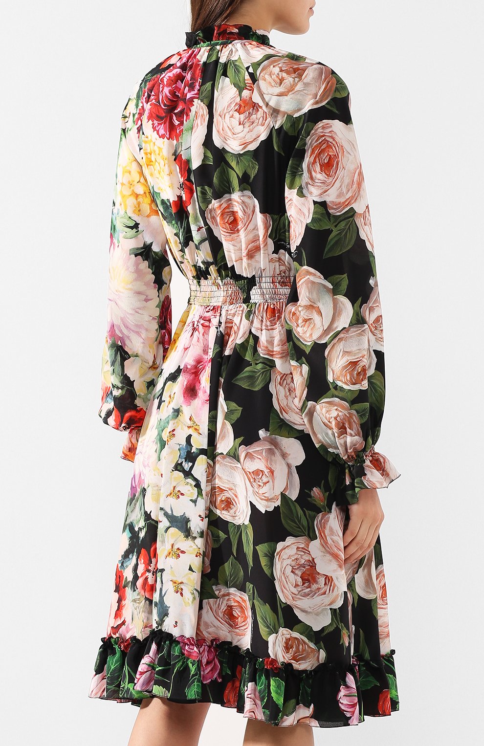 Шелковое платье DOLCE & GABBANA, арт. F66ATT/GDK85, фото 4