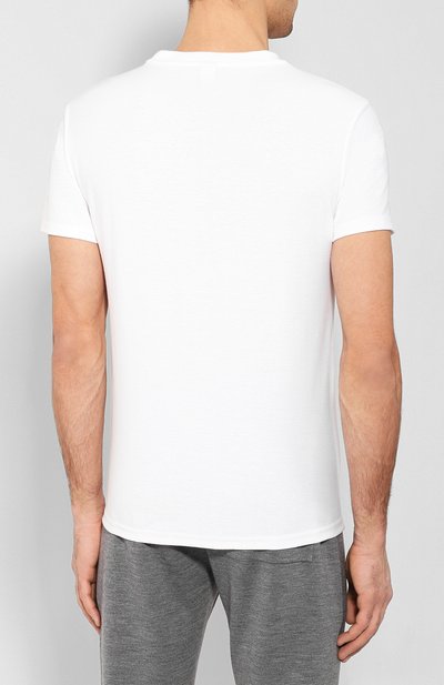 Хлопковая футболка BERLUTI, арт. R17JRS39-001, фото 4