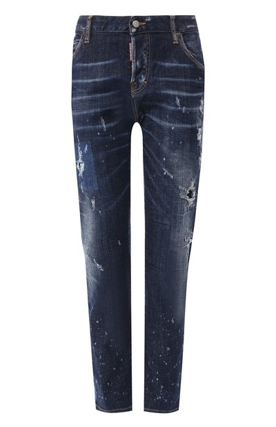 Женские джинсы с потертостями DSQUARED2, арт. S75LB0110/S30342
