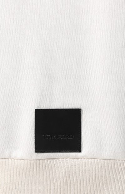 Однотонный кардиган из смеси хлопка и шелка с капюшоном TOM FORD, арт. GIJ005-FAX351, фото 5