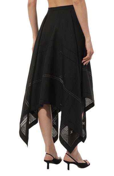 Льняная юбка ALEXANDRA GEORGIEVA BY KRESTETSKAYA STROCHKA, арт. L6-004ch23, фото 4