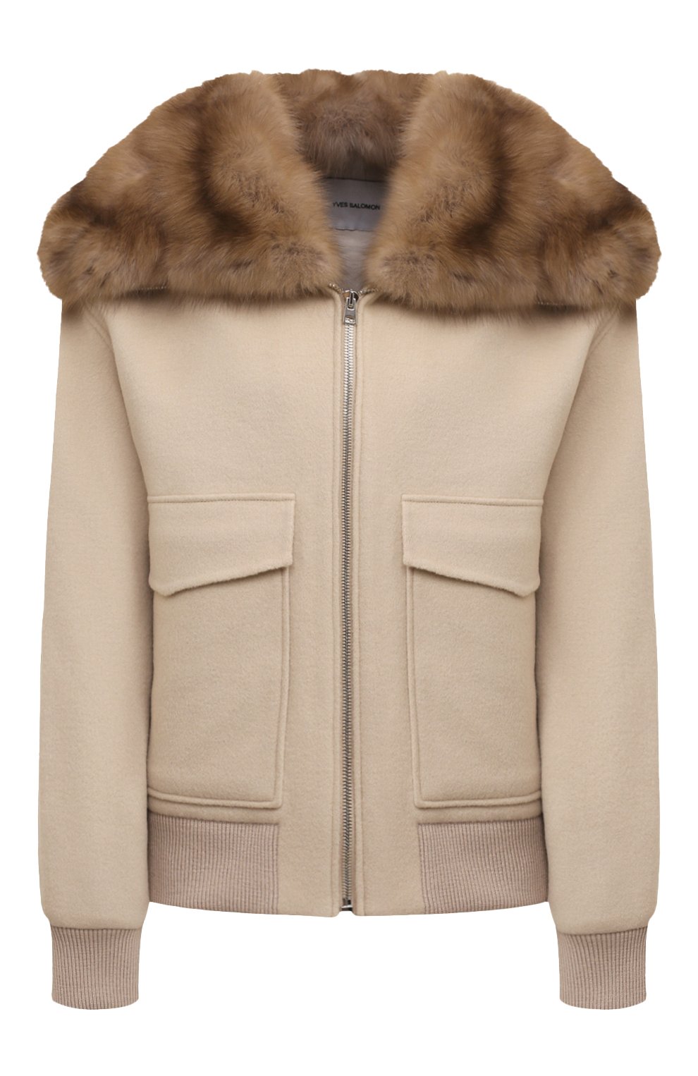 Куртка из шерст и и кашемира YVES SALOMON, арт. 24WYV05660CAZI, фото 1