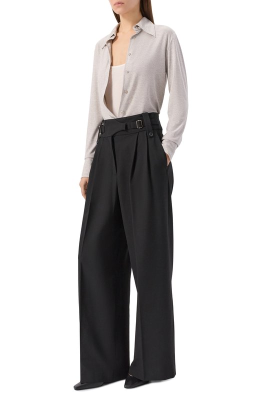 Рубашка из вискозы Aya Muse AMSS2561 Серый  AMSS2561 Фото 2