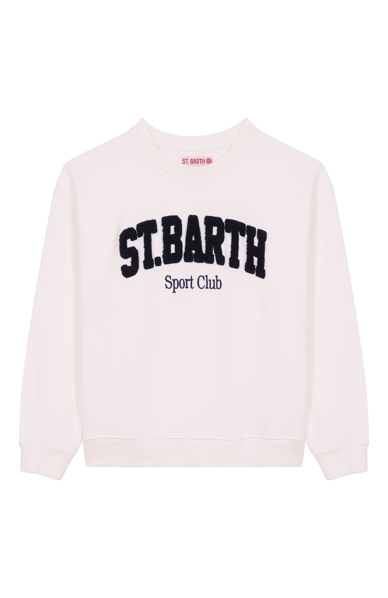 Хлопковый свитшот MC2 SAINT BARTH молочного цвета по цене 15750 руб., арт. BRN0001-02367L/BRI0NY, фото 1 Хлопковый свитшот MC2 SAINT BARTH, арт. BRN0001-02367L/BRI0NY, фото 1