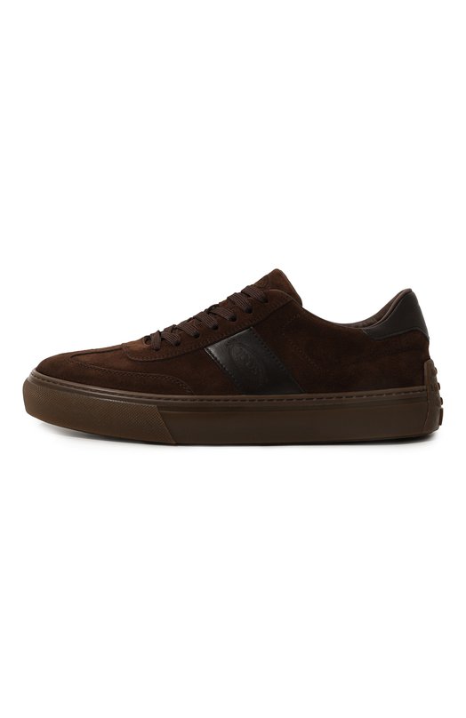 Замшевые кеды Tod’s XXM03E0GC50/MJH Коричневый  XXM03E0GC50/MJH Фото 4