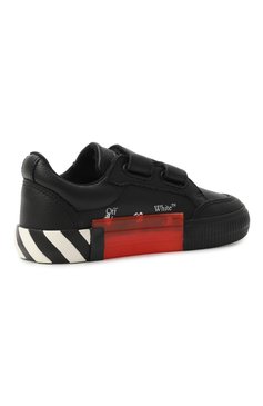 Кожаные кеды safety tag OFF-WHITE, арт. 0BIA005C99LEA0011001, фото 3