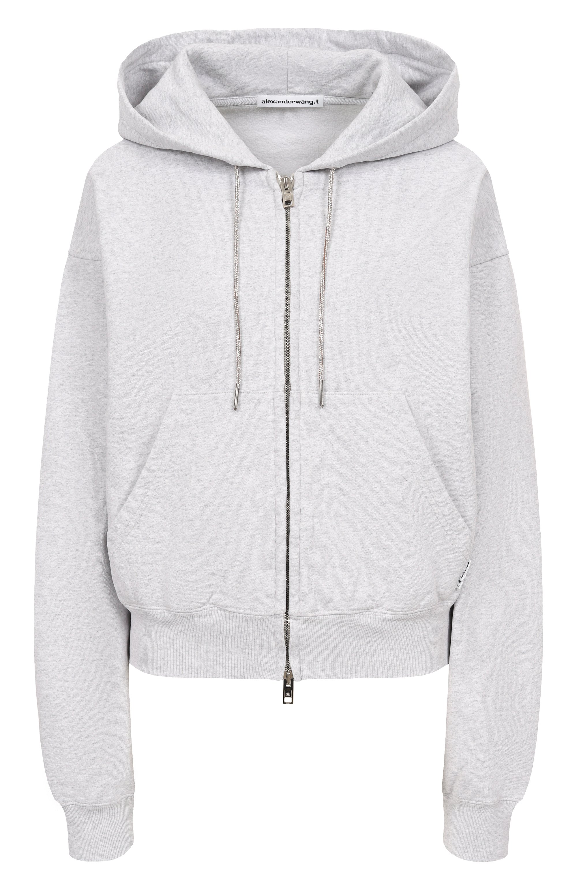 Хлопковая толстовка ALEXANDERWANG.T, арт. 4CC1252112, фото 1