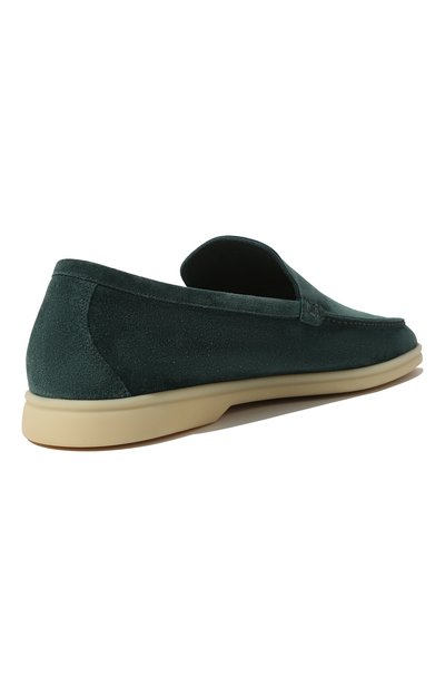 Замшевые лоферы summer walk LORO PIANA, арт. FAE8124, фото 5