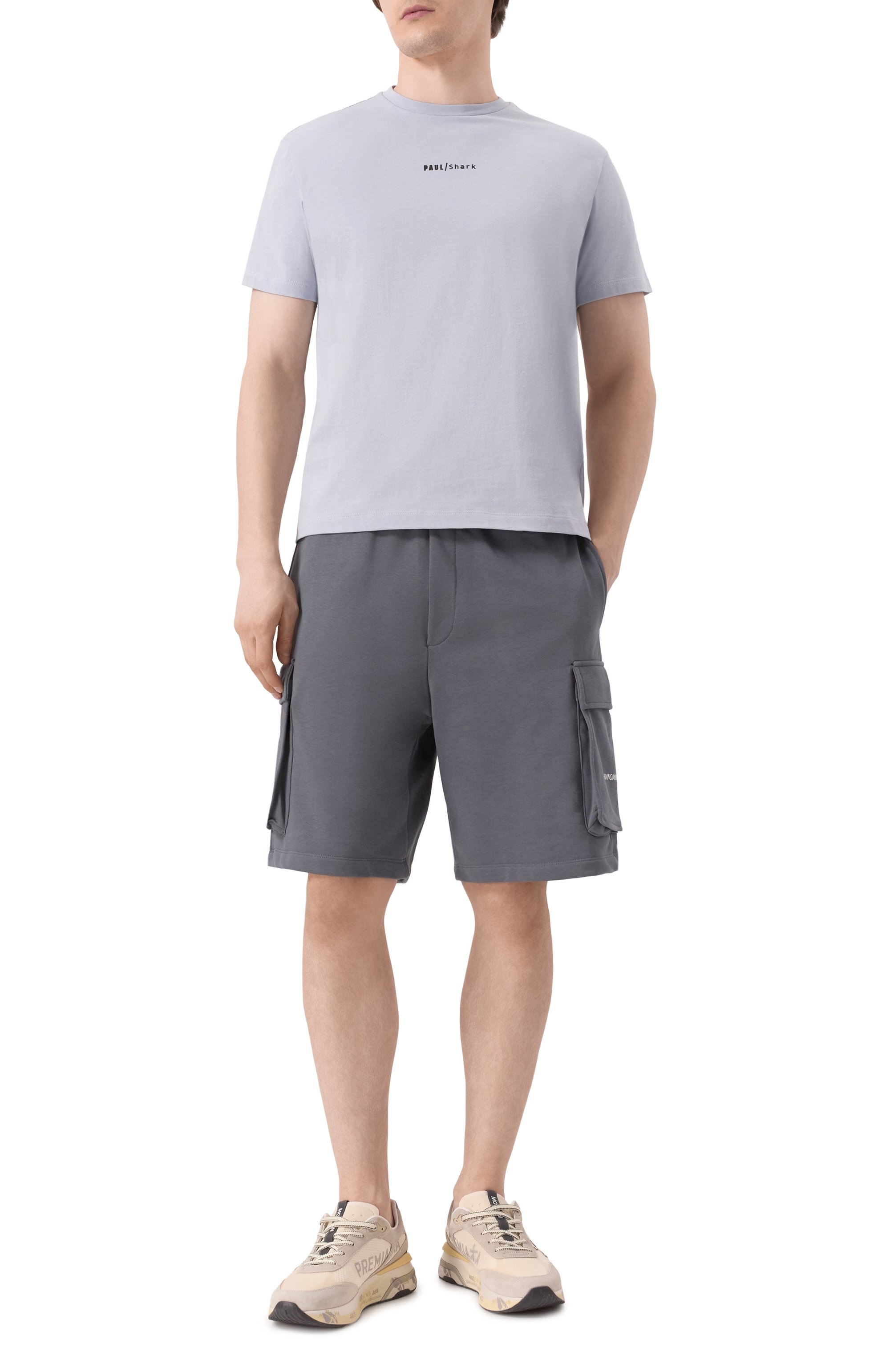 Хлопковая футболка PAUL&SHARK, арт. 25411060, фото 2