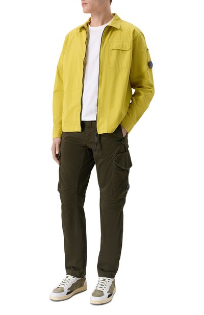 Хлопковая куртка-рубашка C.P. COMPANY, арт. 20CM0S705A/110143G, фото 2